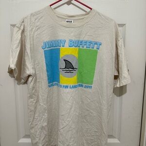 Jimmy Buffett 2011 Welcome to Fin Land tour tee